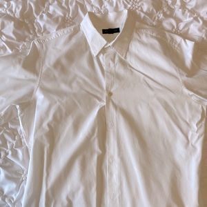 Gorgeous White Banana Republic Dress Shirt